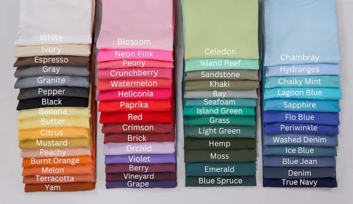 Custom Comfort Color tee