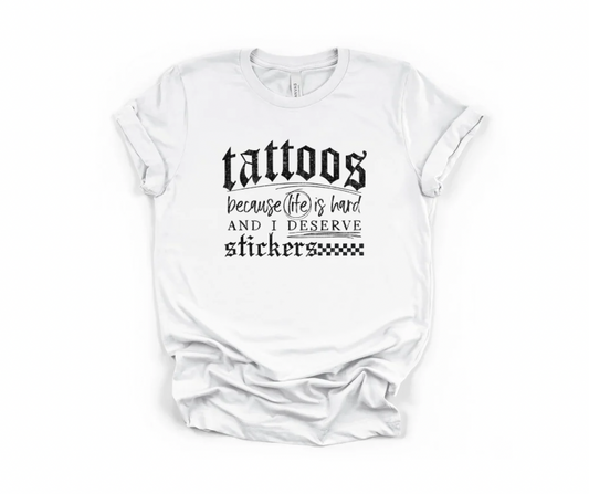 Tattoos because life is hard
